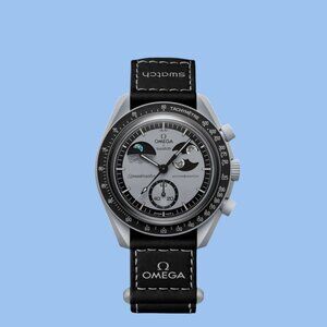 Swatch x Omega MoonSwatch Moon Phase: EARTH PHASE | Gaia Blue Bioceramic